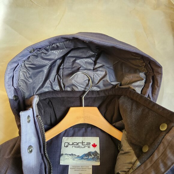 Quartz Nature (now Quartz Co.) Kimberly Down Parka - Navy Blue 2XS w/ Racoon Fur - Picture 4 of 16